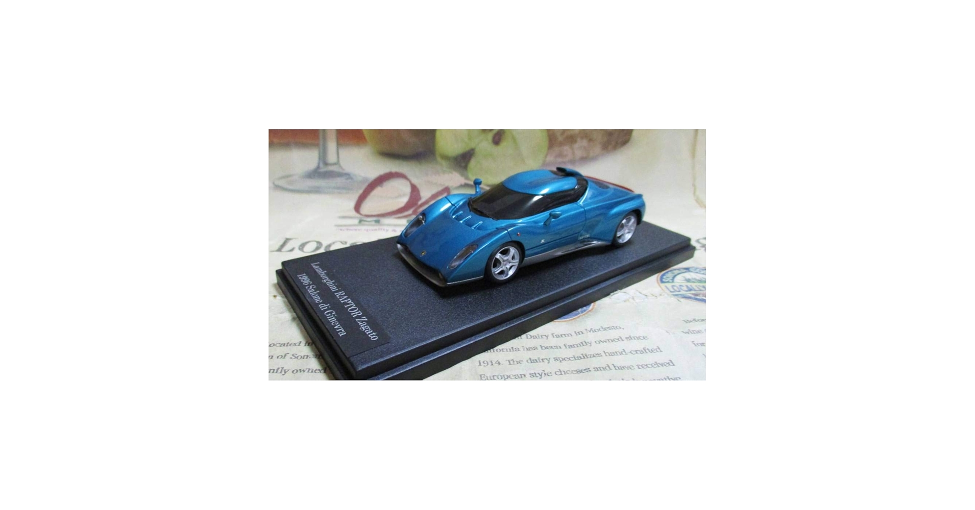 ランボルギーニ　ラプター　1／43 Amazon | Yow Modellini 1/43 Lamborghini Raptor Zagato 幻の