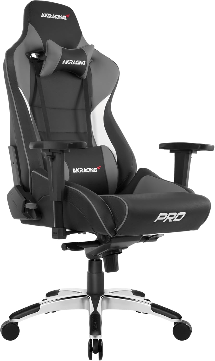 AKRacing Masters Series Pro Luxury XL Gaming Chair with High Backrest ...