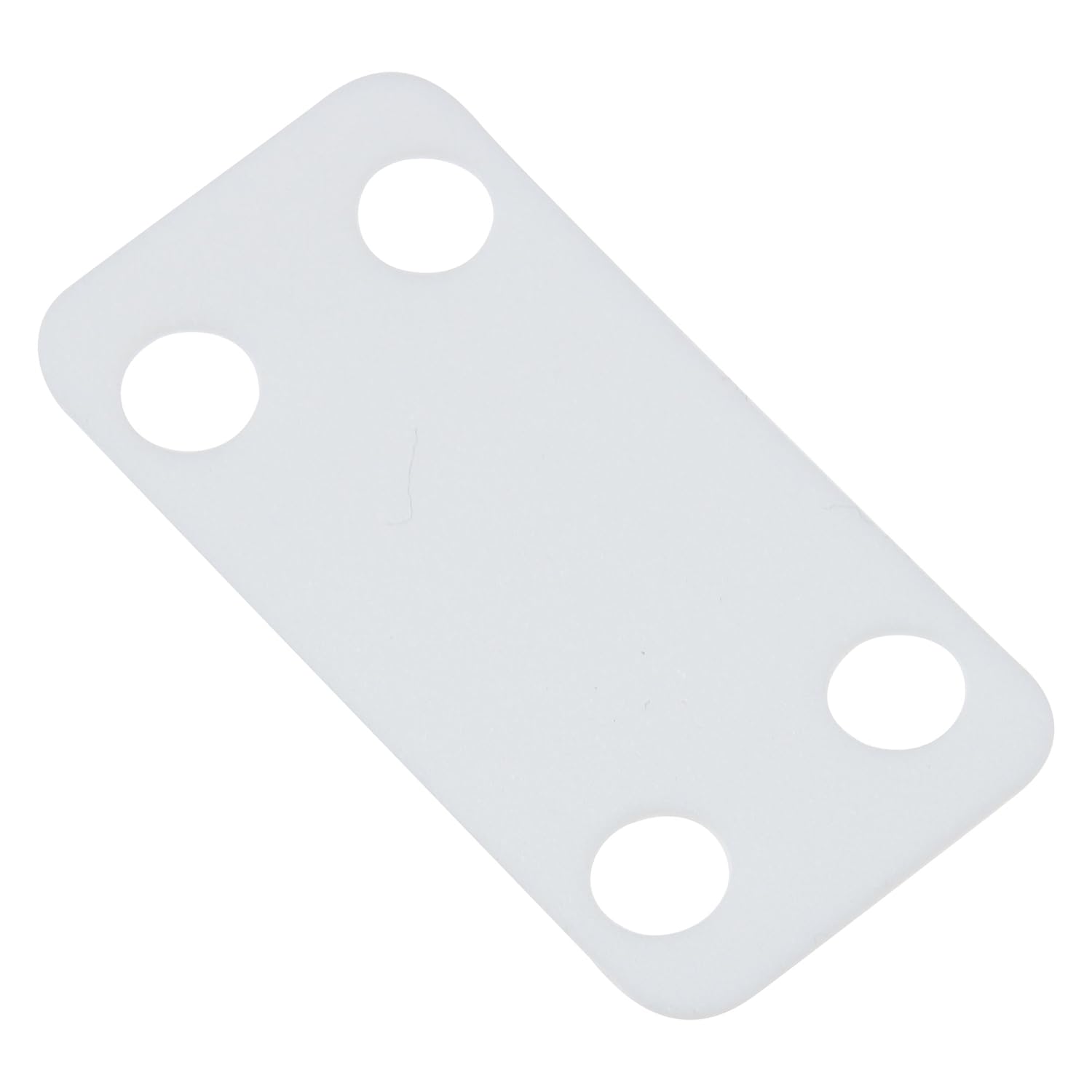 Panduit MP350-C Marker Plates Loose Piece, Nylon 6.6, Indoor Environment, Cable Ties Mounting Method, White, 3.03" Hole Spacing, 0.75" Width, 3.5" Length (Pack of 100)