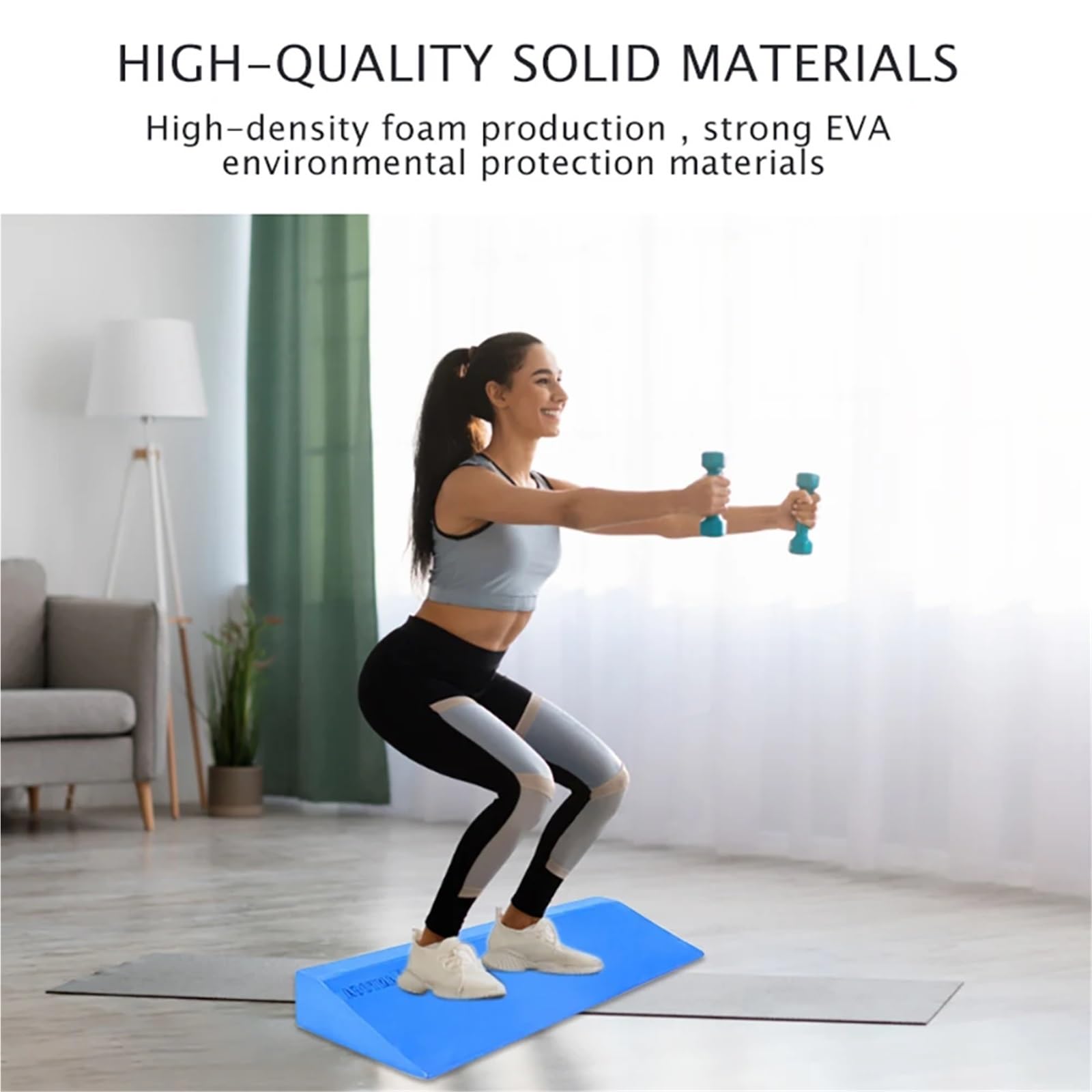 Blocchi yoga Esercizio Pilates Tavola inclinata Blocco squat leggero Polso Supporto for la parte bassa della schiena for attrezzature da palestra for esercizi