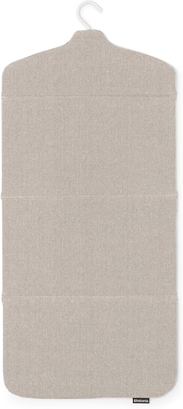 Brabantia - Foldable Steam Board - for High Pressure Clothes Steaming - Solid Heat Resistant Surface - Versatile Hanging Hook - Easier Steaming with Handheld Steamers - 36 x 16 inches - Gray