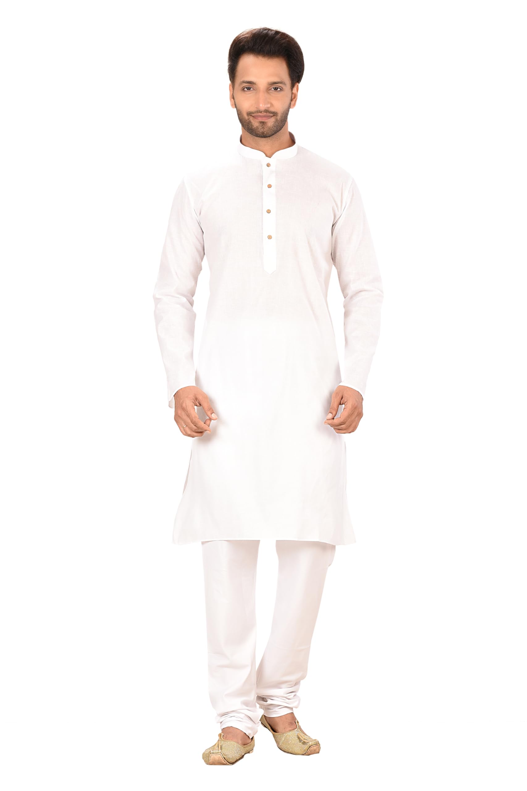 Cotton Kurta Pajama for Men | Plain Design | Smart & Minimal Ethnic Wear for Daily Use (VLSMKP204)-picture-50