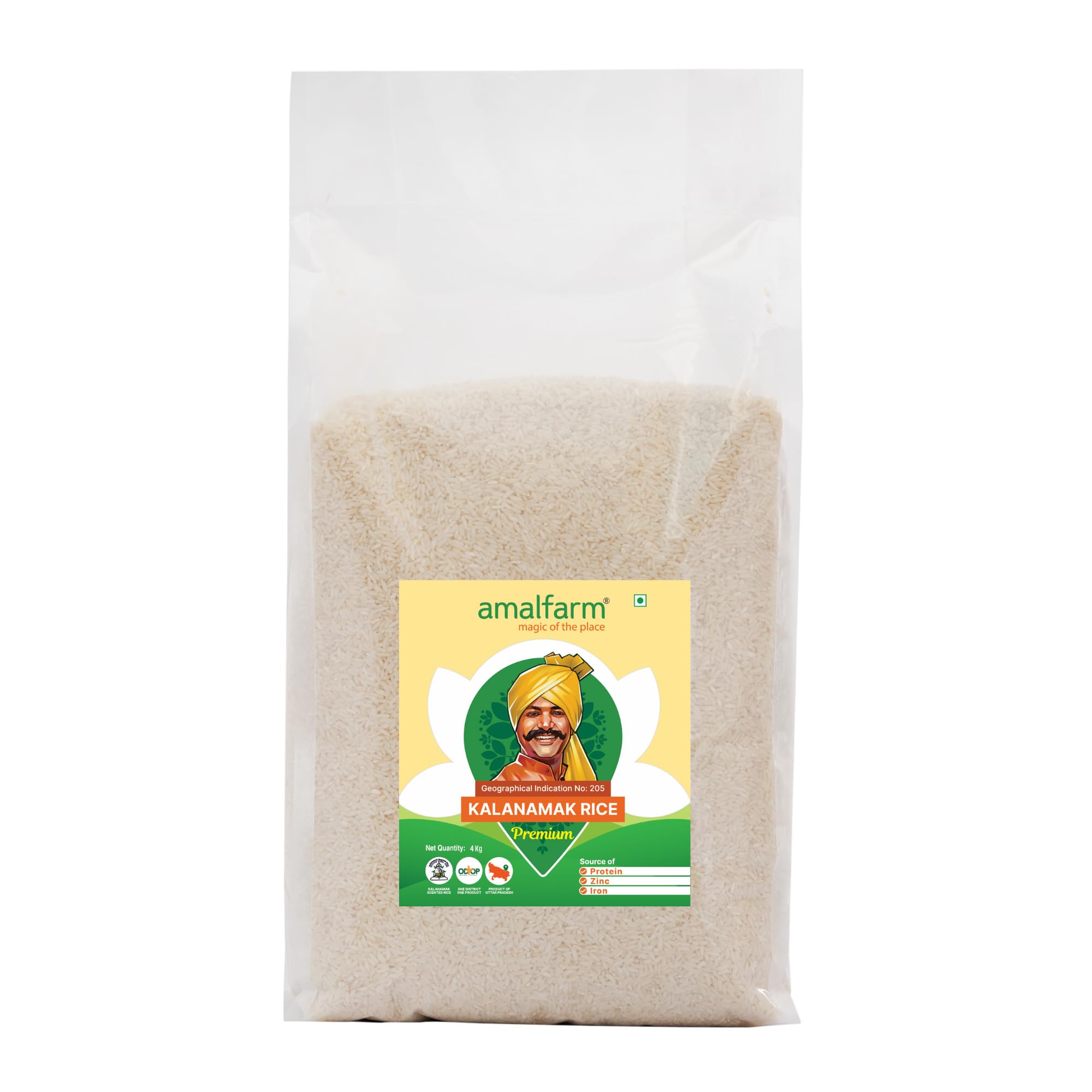Amalfarm® Kala Namak Aromatic Rice | ODOP & GI Tag | Buddha Rice with Bran | Pure & Unadulterated | Rich in Zinc & Protein | Immunity Booster | 100% Natural Premium | Ideal for Daily Consumption | (8KG, Basmati Rice) (B09PBH753X) Amazon Price History, Amazon Price Tracker
