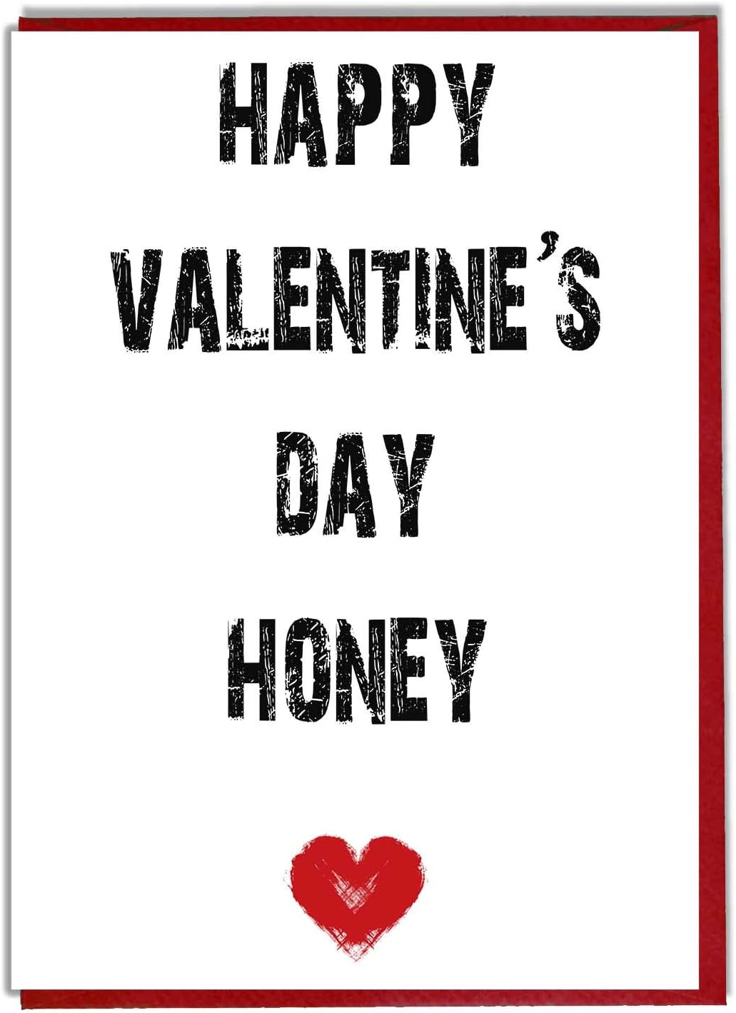 Happy Valentines Day Honey Happy Valentine's Day Honey - Romantic Love Valentines Card : Amazon.co.uk:  Stationery & Office Supplies
