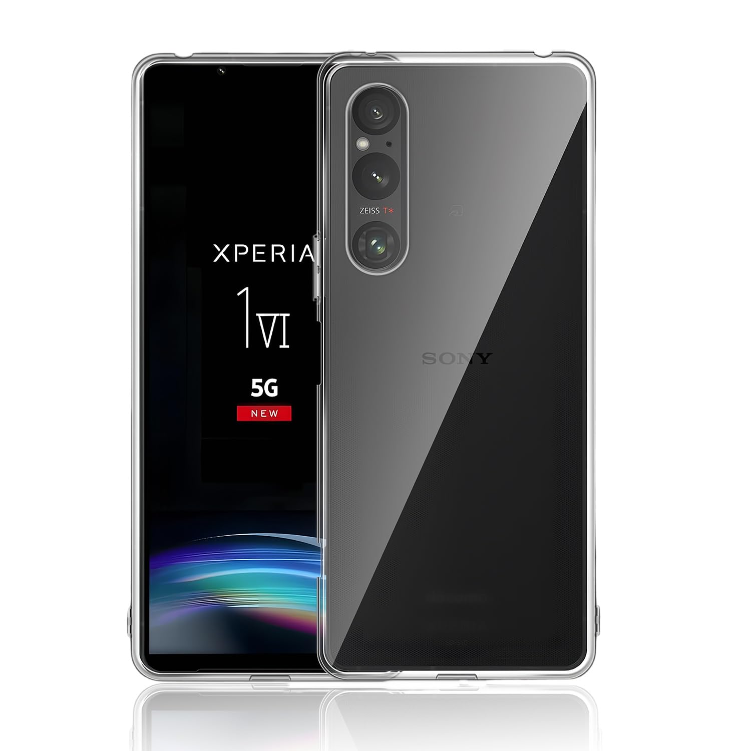 Xperia 1 VI ケース クリア 超軽量 極薄 落下防止 シンプル TPU ソフト ケース 衝撃吸収 背面カバー 耐スクラッチ SO-51E / SOG13 用の 保護カバー クリア エクスペリア1 VI 用の全面保護 黄変防止 スマホケース（透明）