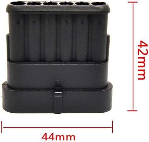 Miniatura 3 de Conectores de cable eléctrico con terminales HID de 123456 víaspines Muyi, impermeables