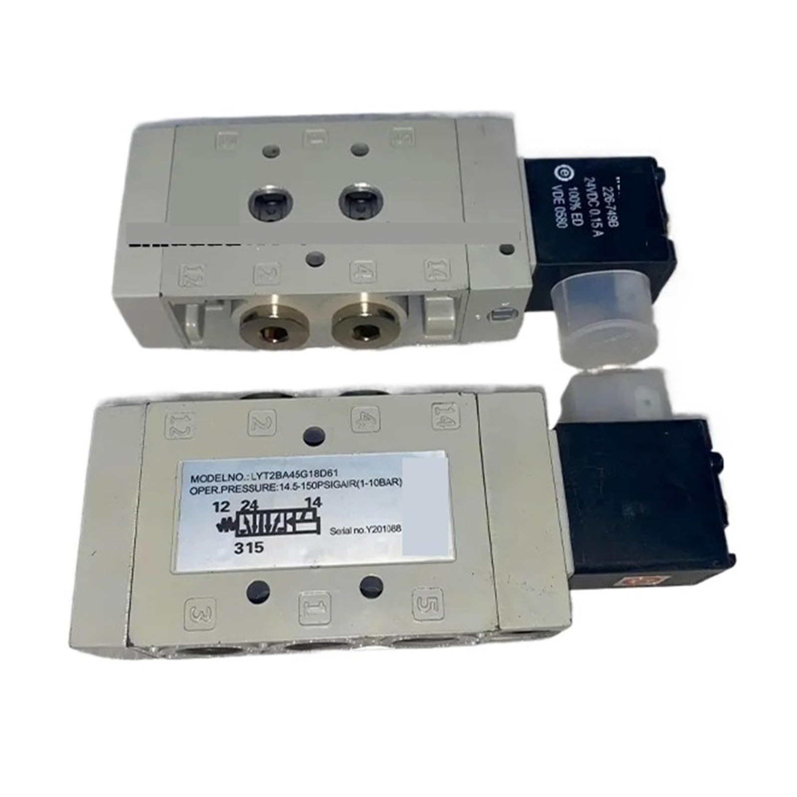 ELZNSQQK 1pcs LYT2BA45G40 Solenoid Valve
