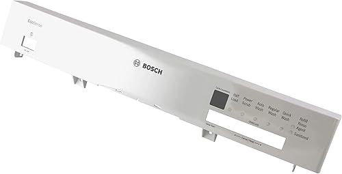 Bosch 00683958 Panel de control original OEM (gris) para lavavajillas Bosch
