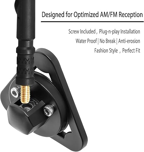 Vista 135 de KSaAuto Antena para Toyota Prius Corolla Rav4 Celica Matrix Yaris Hatchback 1996-2019, reemplazo de antena corta Toyota Prius Corolla, 7 pulgadas