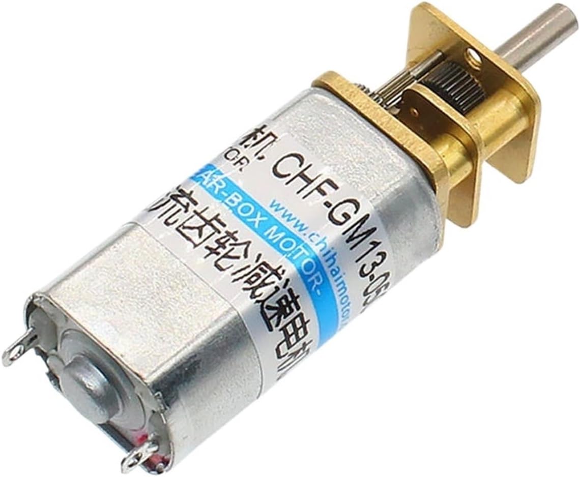 Motor CHR-GM13-050SH Permanent Magnet Miniature DC Metal Tooth Speed Reduction Motor 3v 6v 12v 24V(Ratio 35_DC6V 13)
