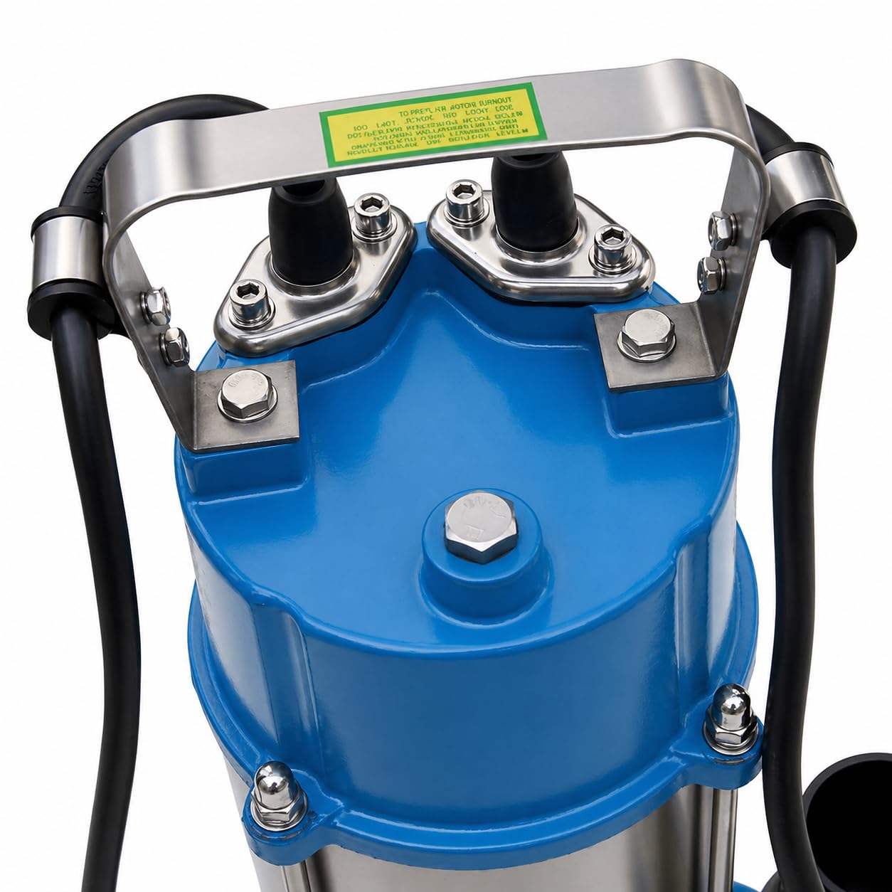 KATSU 750W Schmutzwasserpumpe Schmutzwasser für Abwasser, 300 l/min, mit Schwimmerschalter, für Gartenbewässerung, überflutete Keller, Badewannen, Teiche und Schwimmbecken 151624