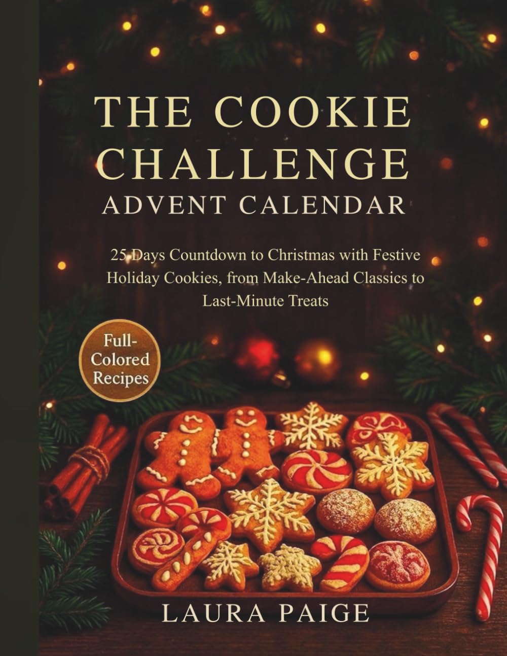 The Cookie Challenge Advent Calendar: 25 Days Countdown to Christmas with Festive Holiday Cookies, from Make-Ahead Classics to Last-Minute Treats