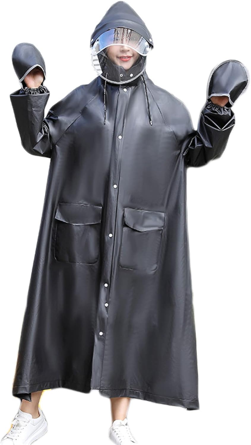 レインコート レディース おしゃれ メンズ ロング丈 通学 二重つば 大きいサイズ レインウェア カッパ かっぱ 合羽 リュック 雨具 レインポンチョ ポンチョ 台風 注文後の変更キャンセル返品 雨 防災グッズ コート バイザー 雪 レイン