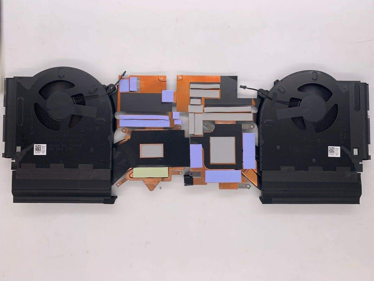 HK-Part Fan for Alienware M17 R3 17 R3 RTX Cooling Fan with Heatsink DC 12V 1A DP/N 073TYJ CN-073TYJ 73TYJ