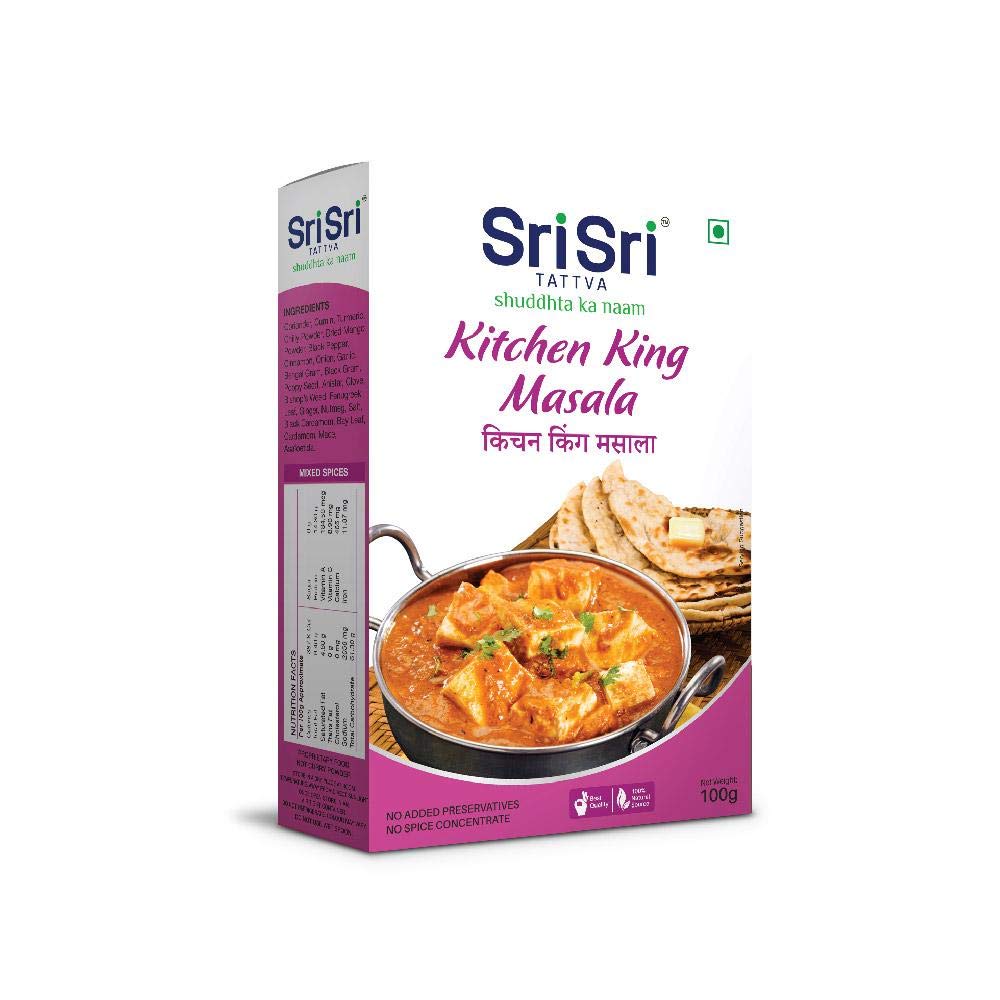 Sri Sri Tattva Kitchen King, 100g (Pack of 4) (B07P1FZRVZ) Amazon Price History, Amazon Price Tracker