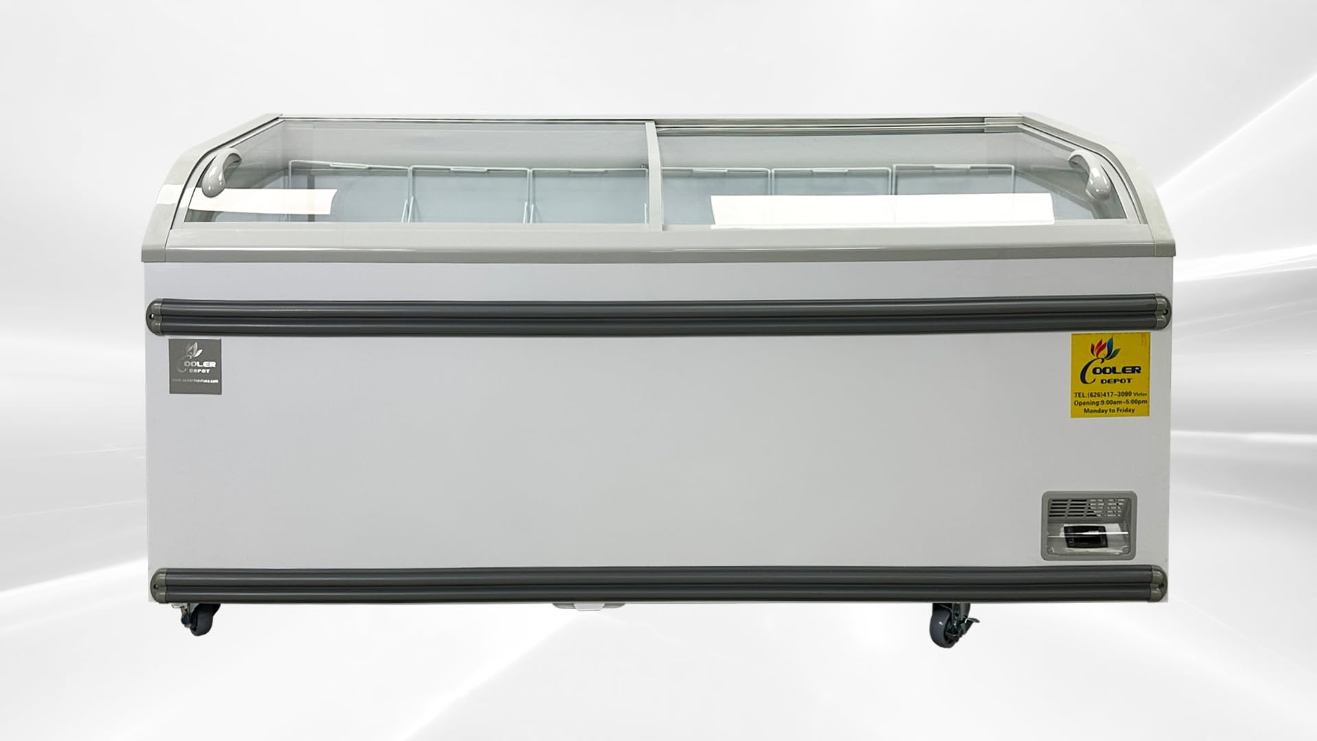 冷凍SM25 M25 ML10 5L4 6L4 Amazon.com: Chest Freezer for Supermarket Glass sliding Door 79