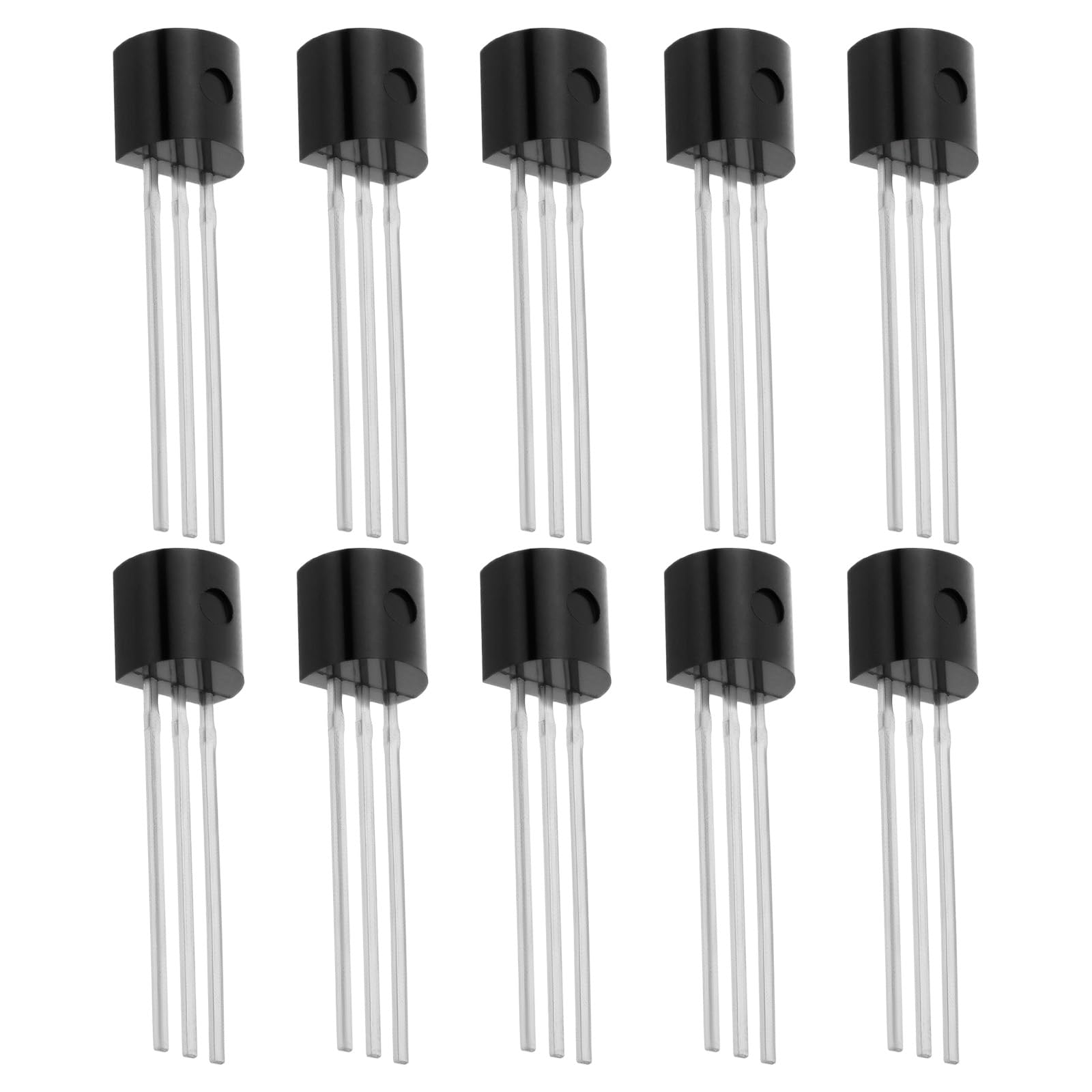 The Lord of the Tools 10PCS J201 50mA 40V JFET N-Channel Transistor TO-92 per amplificazione audio circuiti ad alta impedenza di ingresso