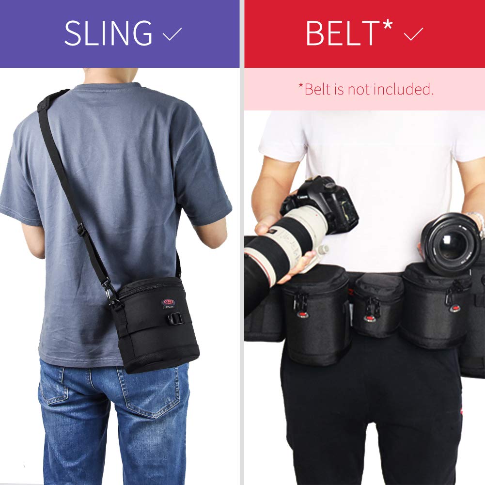 Amazon | カメラレンズケース デジタル一眼レフカメラレンズバッグ