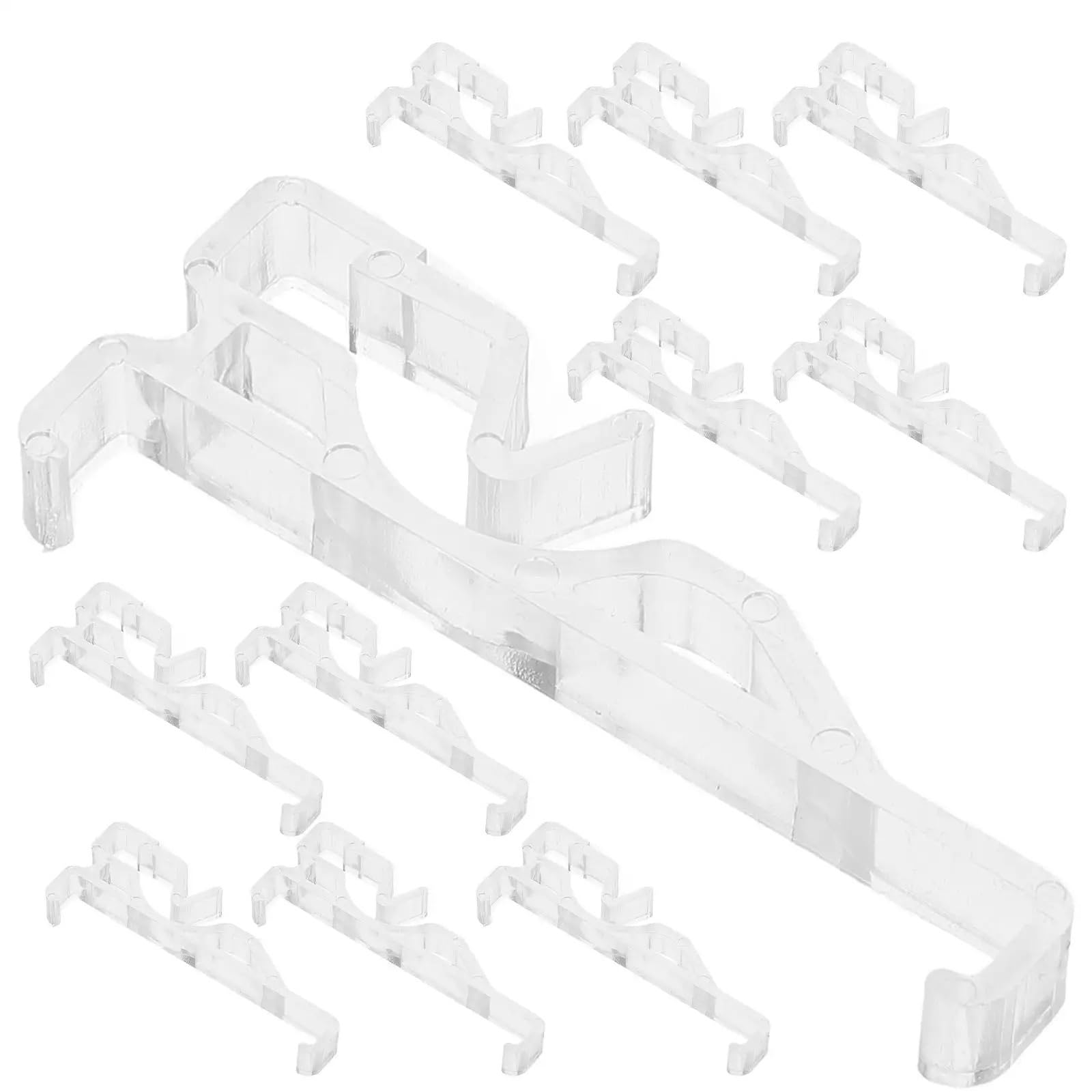 24 Pcs Blind Fixing Bracket Clips for Blinds Valance Replacement Cordless Window Shade Repair Parts Travel