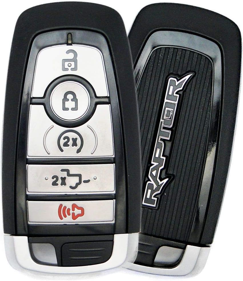 2018 F-150 Raptor 5-Button OEM Remote Smart Key - Plastic - Pickup Truck - Raptor