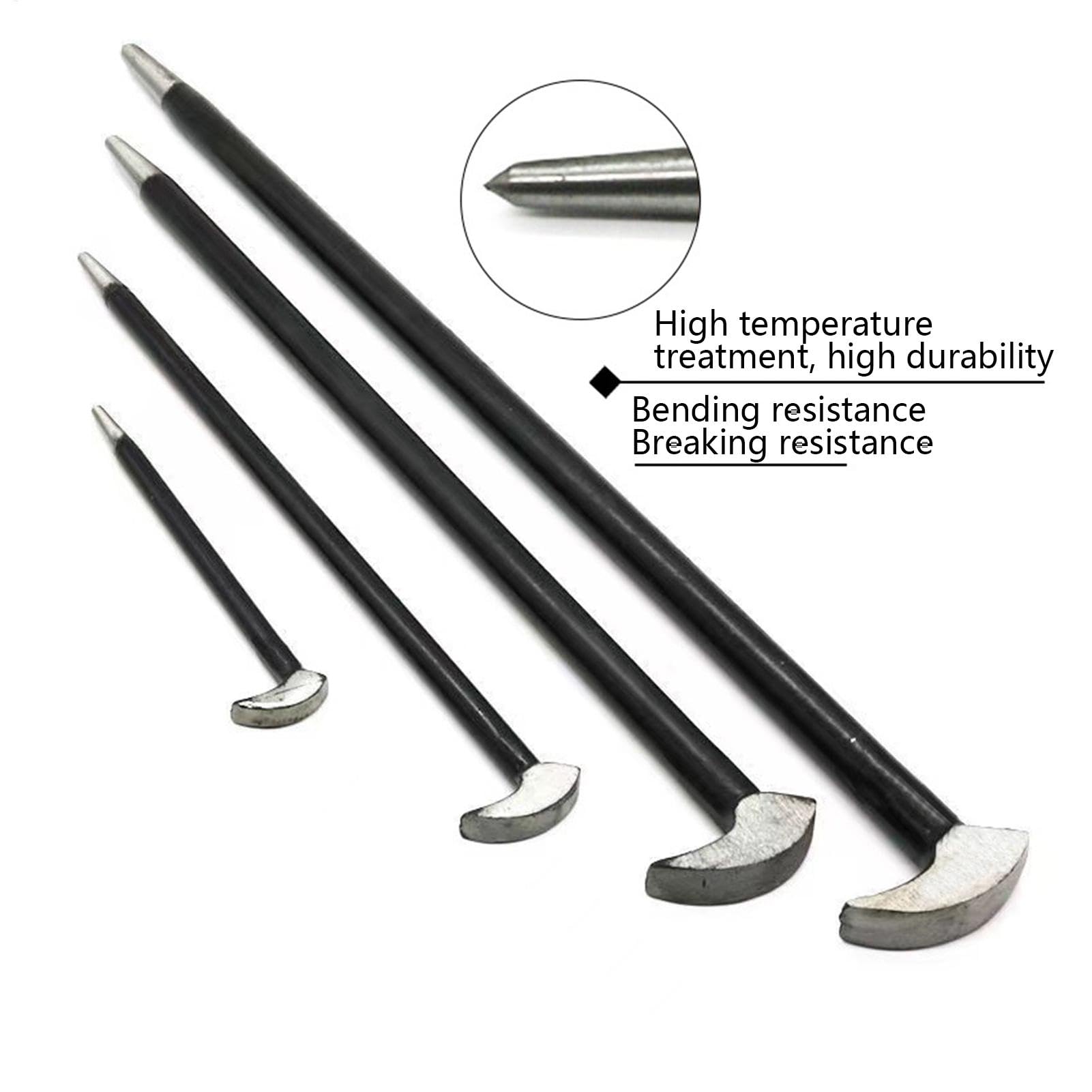 Pry Bar Set, Heavy Duty Prybars, Mechanic Pry Bar, Woodworking Pry Bar, Nail Puller Tool, Double-Ended Pry Bar, Automotive Pry Bar, Demolition Pry Bar, Hand Tools Set