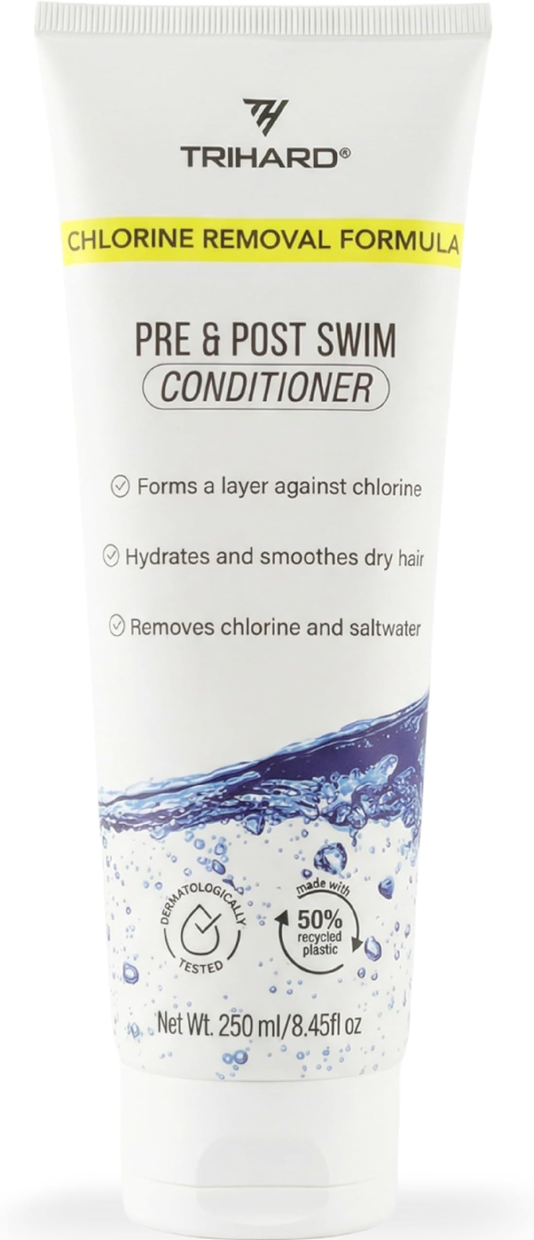 TRIHARD Premium Swim Conditioner | Pre & Post Chlorine Defense | Luxurious Hair Nourishment