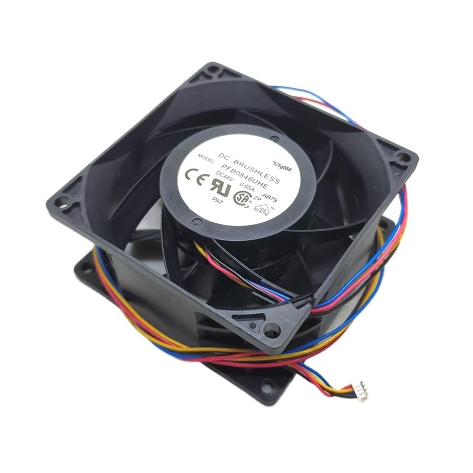 ANERTQUIH 48V Cooling Fan 8cm 8038 pfb0848uhe 0.65a Double Ball 4-Wire