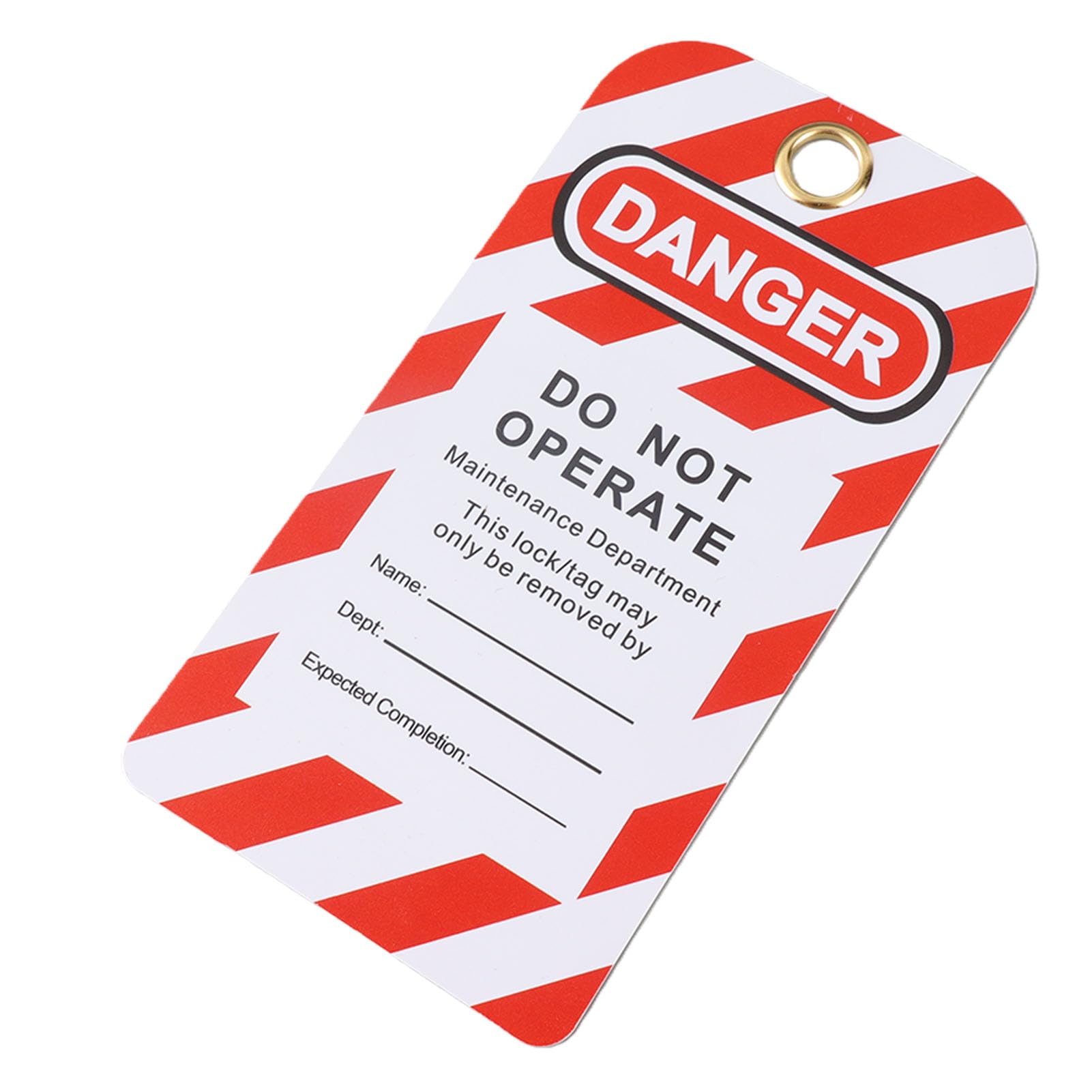 Brrnoo Zestawy Lock Out Tag Out elektryczne, Lockout Tagout Blokady Lockout Tagout z 30 szt. metalu i PCV dla chemii przemysłowej
