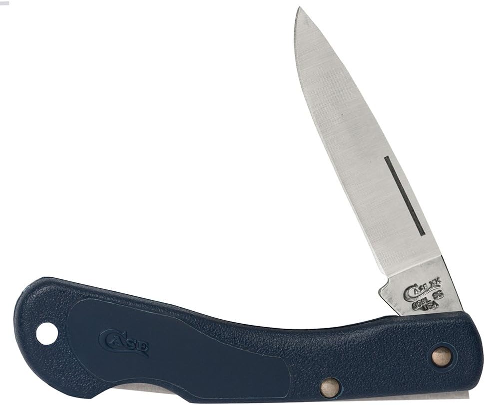 Case XX WR POCKET KNIFE BLUE HANDLED MINI-BLACKHORN, ITEM 2392, LENGTH CLOSED 3 1/8 INCH (LT1059L SS)