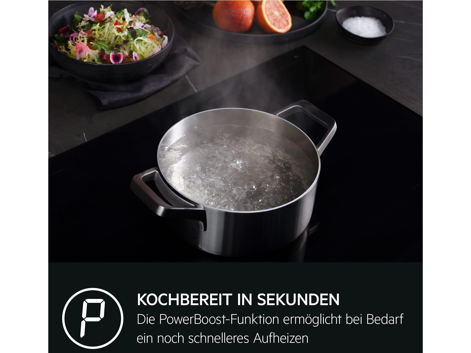 AEG OIO74B00UB Induktionskochfeld autark