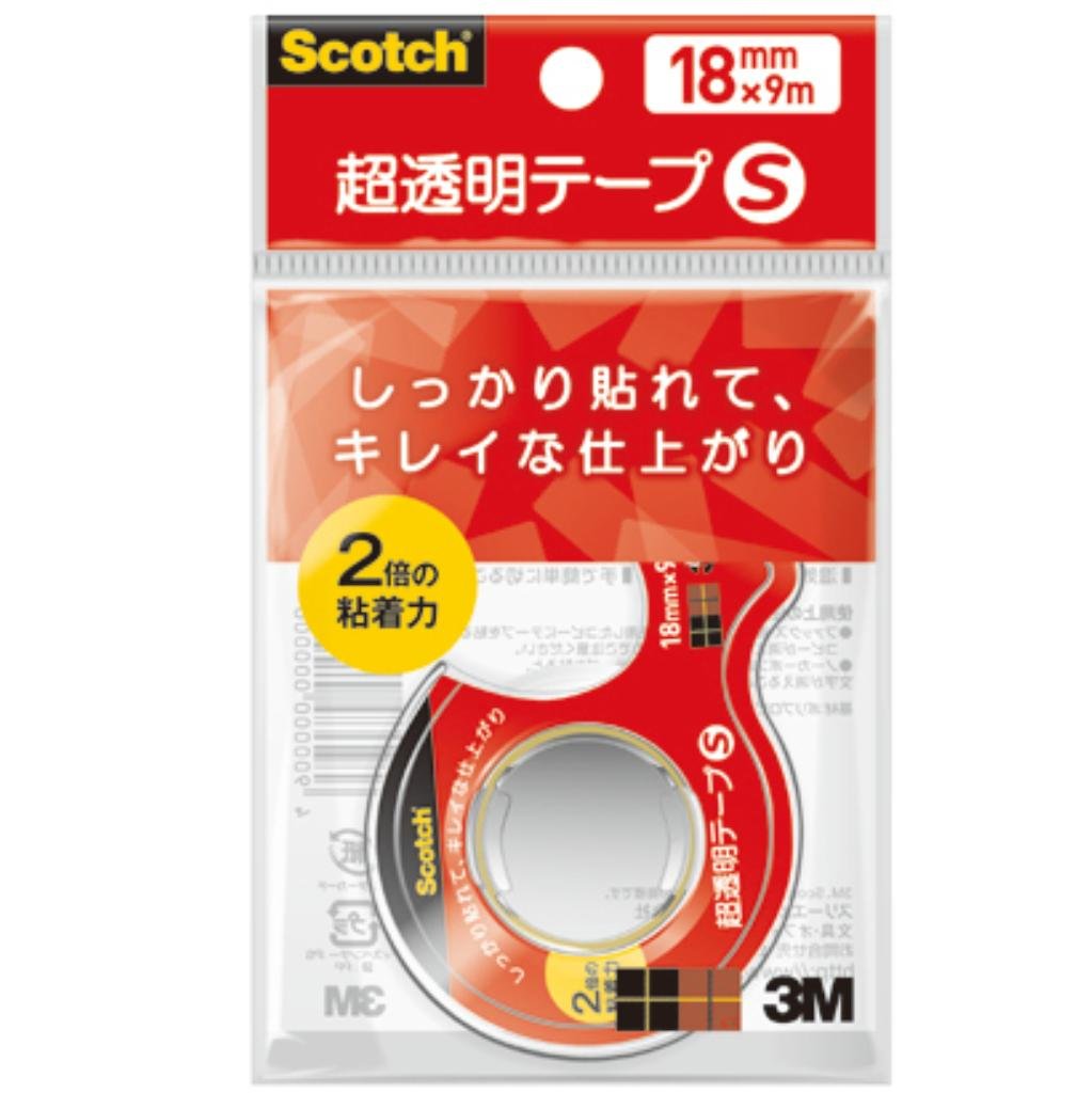 Amazon | スリーエムジャパン 超透明テープSディスペンサ小巻