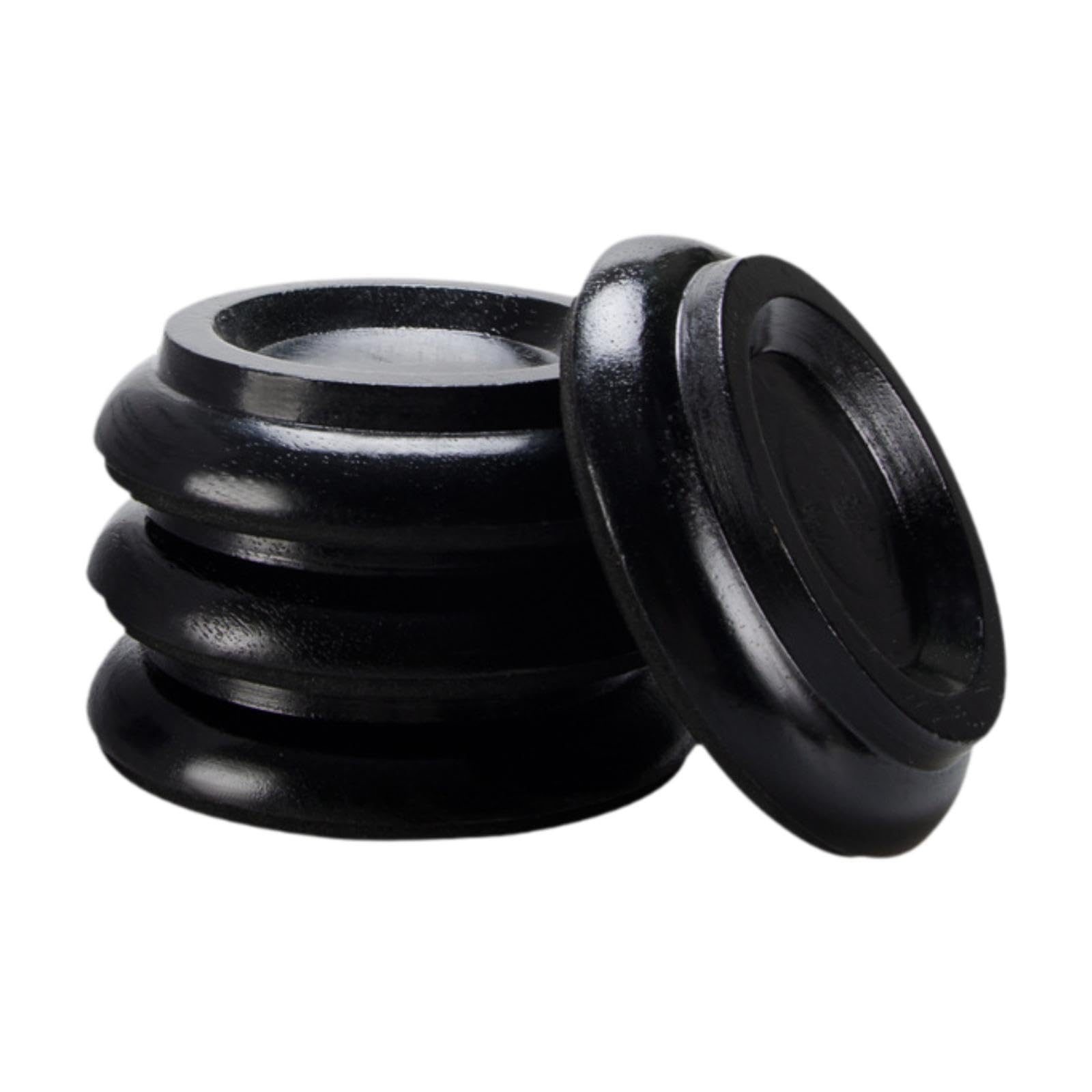 Coupelles roulettes piano pieds absorption choc et anti bruit en bois massif