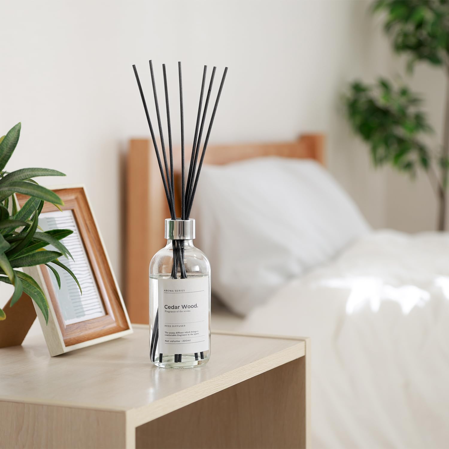 ユラリ ディフューザー200ml Cedar Wood 6点セット Amazon.co.jp: 不二貿易 リードディフューザー シダーウッドの香り