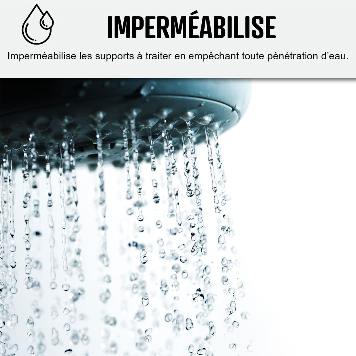 Étanchéité sous Carrelage Douche Salle de Bain - ARCASPEC 5 kg | Imperméabilise Douche, Salle de Bain, Carrelage, Béton et Pierre, Pose Facile, Prêt à l'Emploi - Arcane Industries