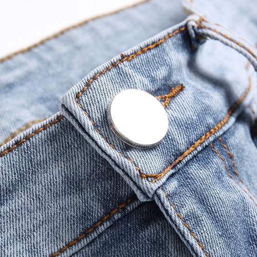 Men's Ripped Slim Fit Leg Jeans Distressed Comfort Flex Waist Denim Pants Destroyed with Holes Jean for Men3