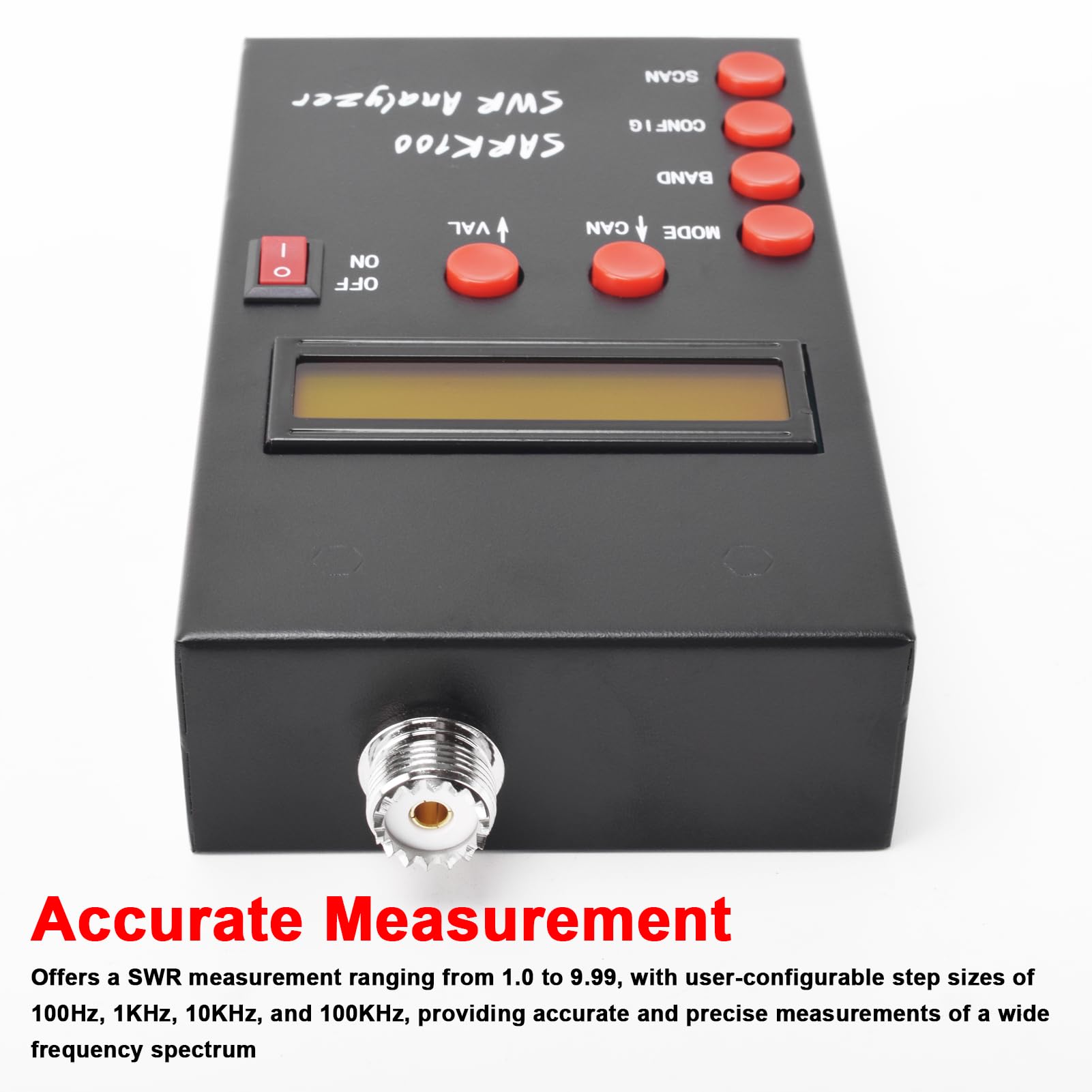 Analyseur d'antenne portable SARK100 - Utilisation facile avec mesure de haute précision pour de nombreuses applications
