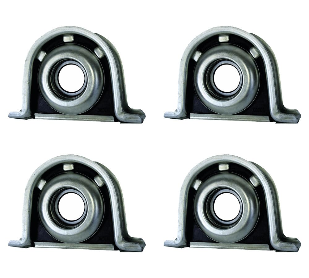 Mytee Products 4 Pack Self-Aligning Center Support Bearing Compatible with Chevrolet B7 C5500 Kodiak & GMC C7000 Topkick - Drive Shaft Carrier Bearing Replaces 210084-2X 662-018 HB88509A 2351949