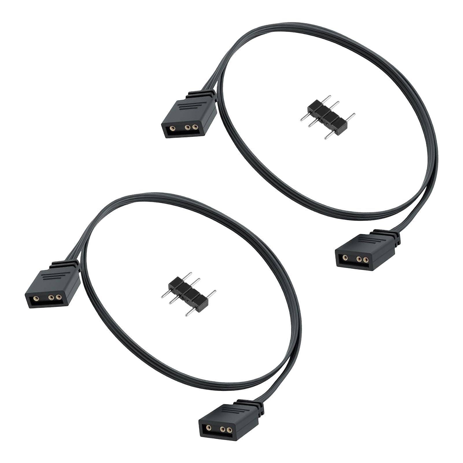 Câble D'Extension ARGB 5 V 3 Broches 1m Rallonge pour Ventilateur LED PC