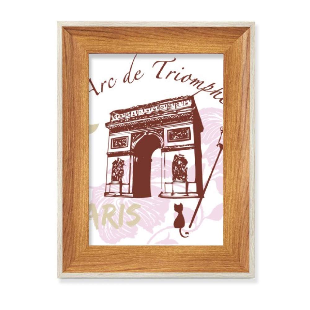 Cadre photo bois Arc de Triomphe : revivez vos plus beaux souvenirs de Paris chez vous