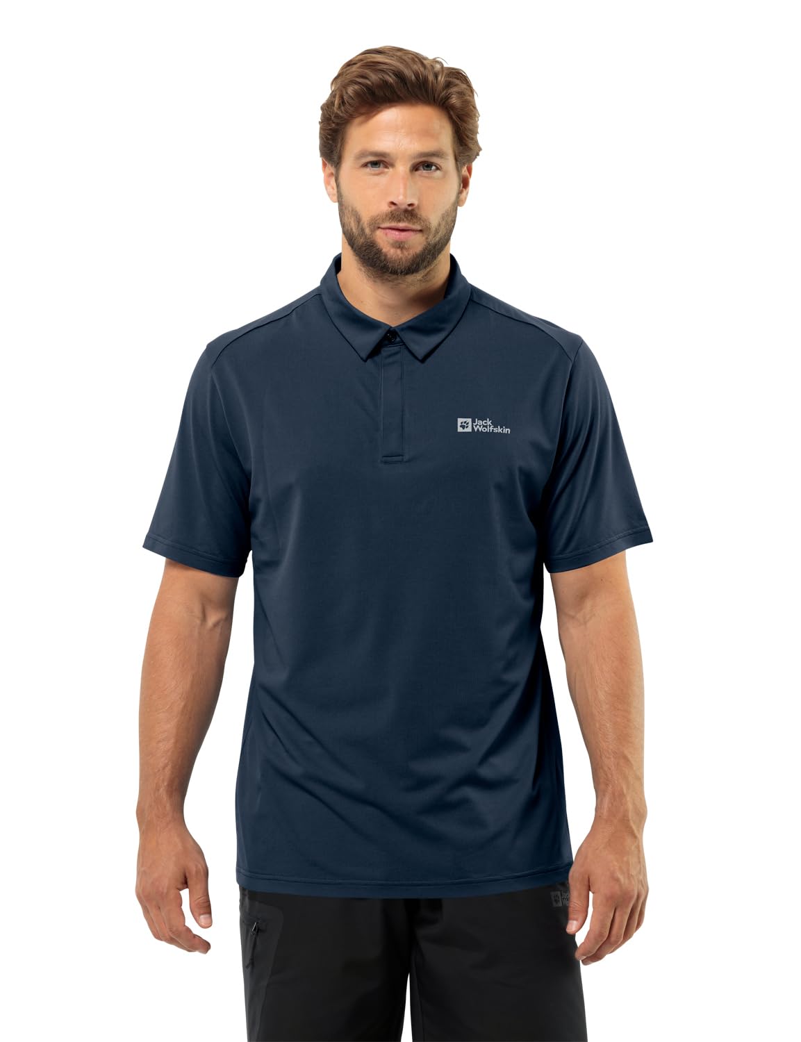 Jack Wolfskin Delgami Polo M, Night Blue, M