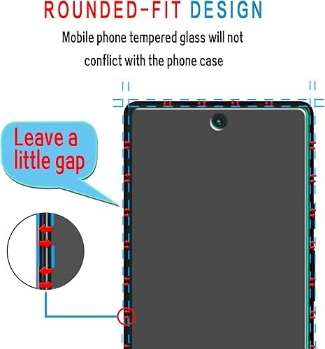 Miniatura 6 de Slanku Paquete de 3 Protector de pantalla de vidrio templado diseñado para Google Pixel 6, protector de pantalla HD, compatible con lector de