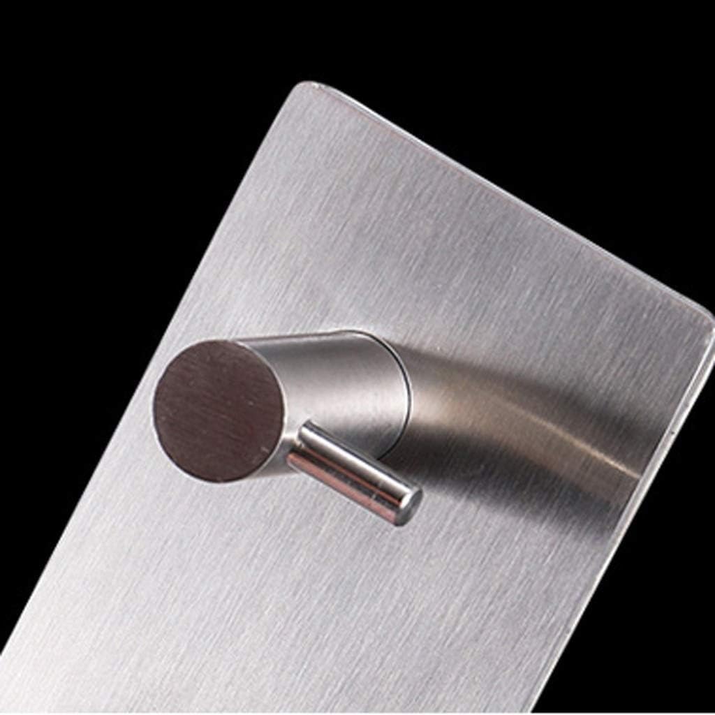 Wall Hooks Space Aluminum Hangers on Home Bathroom Kitchen for Hanging Keys,Towels,Clothes,Bags,Hats Hook