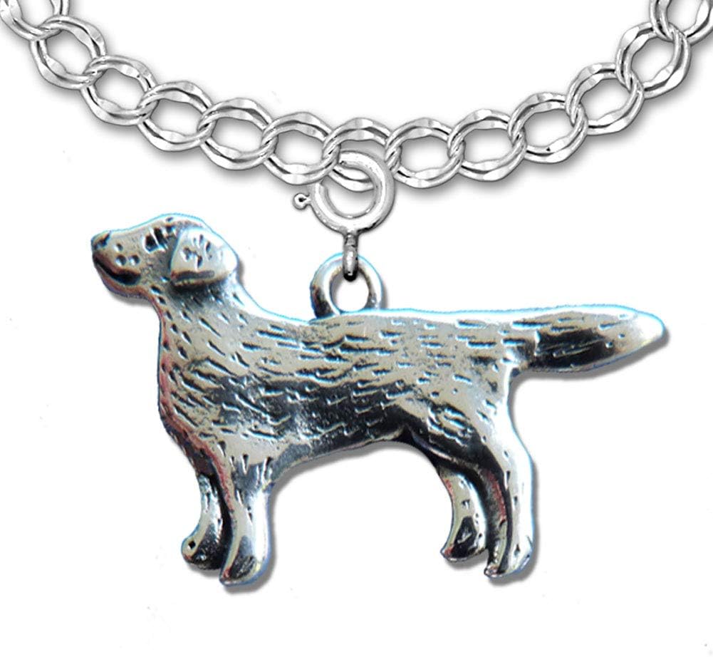 Sterling Silver Labrador Retriever Full Body Charm