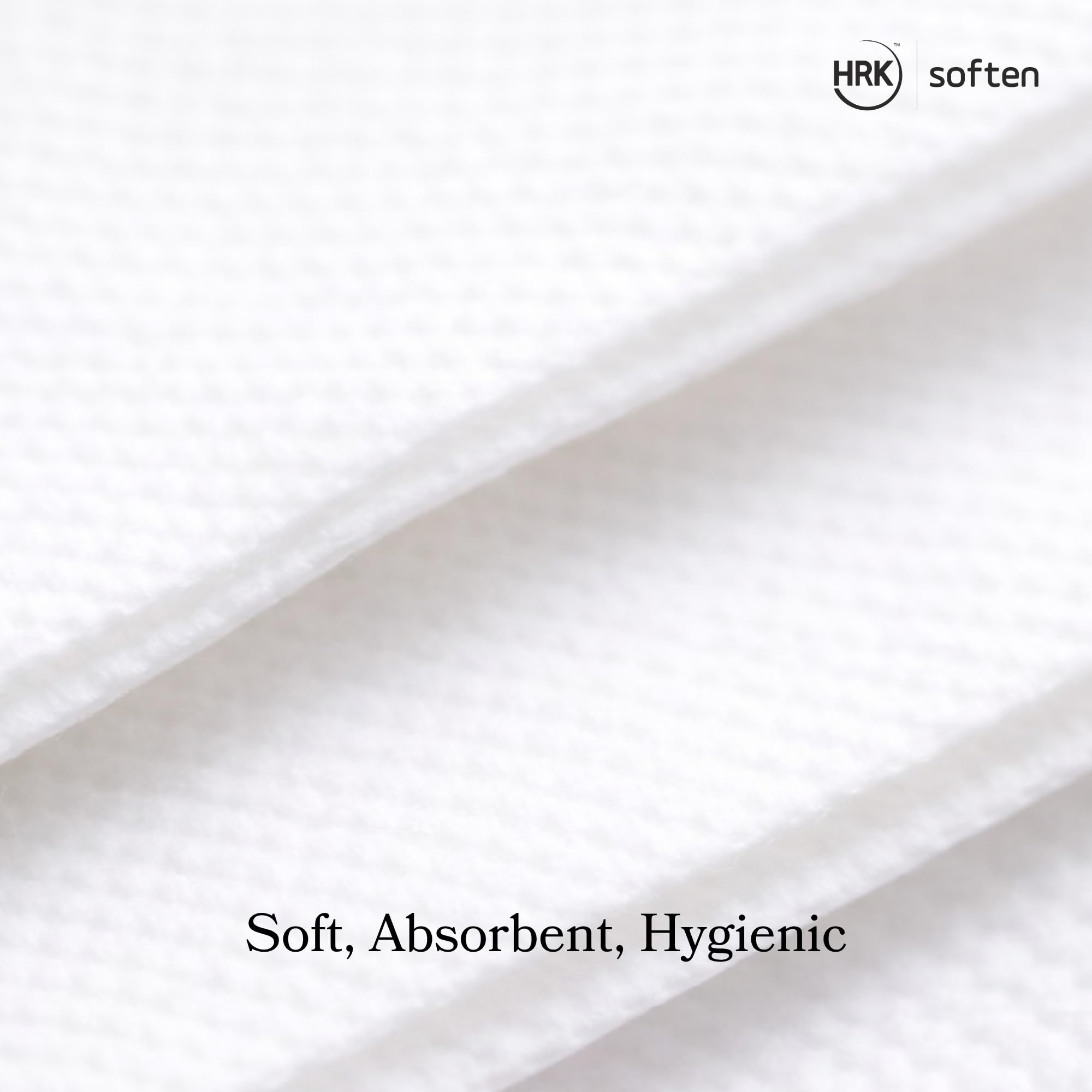 HRK Soften Essential Paper Napkins | 27×27 cm | 1-Ply Virgin Paper Tissue | Soft & Absorbent Multipurpose Napkins | 50 Pulls x 5 Packs | Total 250 Pulls 3