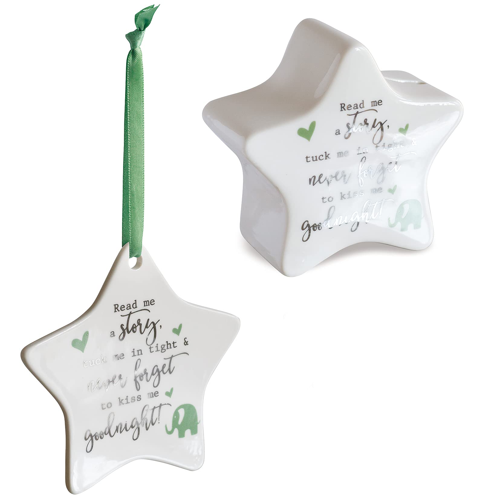 AroraMoney Box, Ceramic, Off White, See description