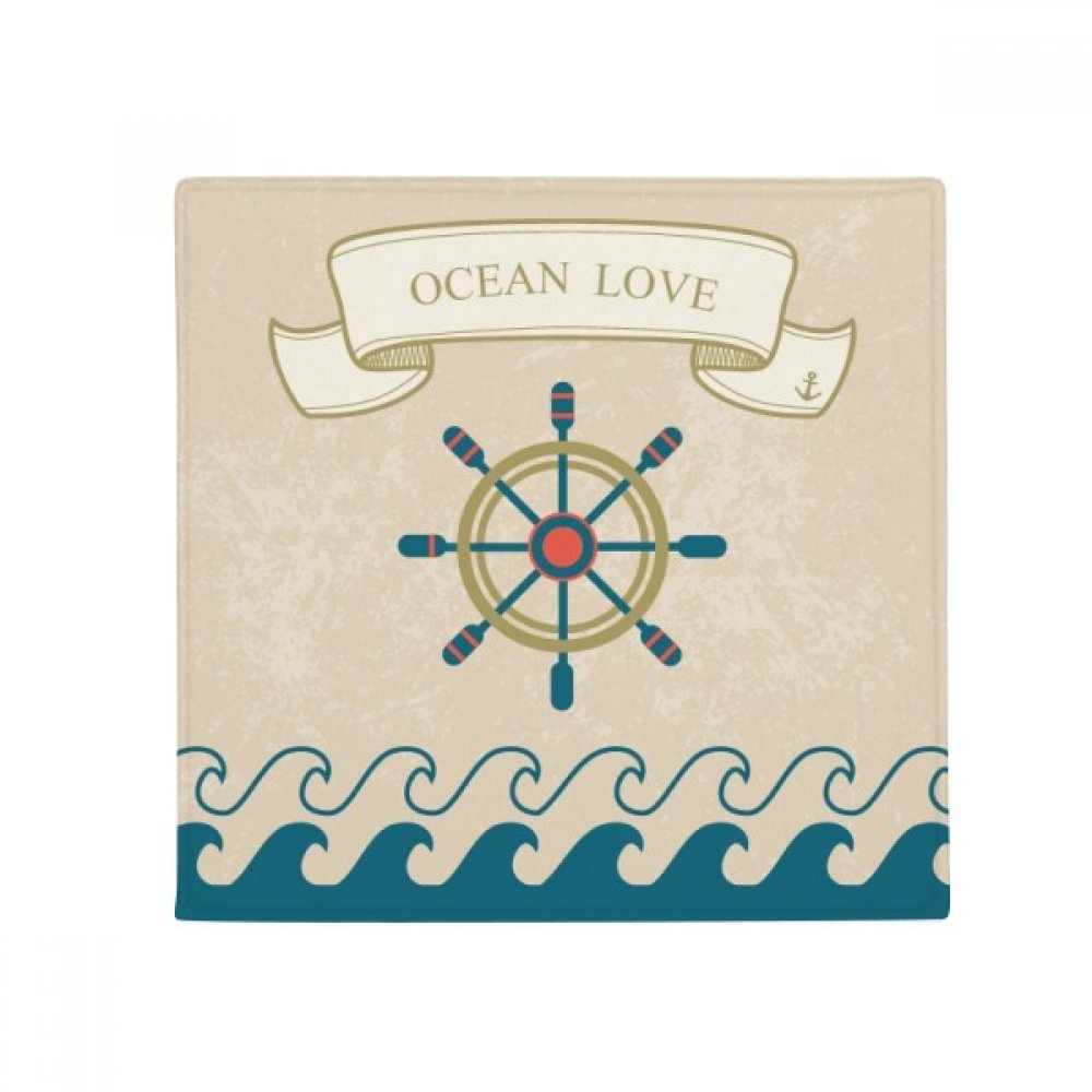 Tapis de sol océan cadeau original pour les amoureux de la voile 60cm