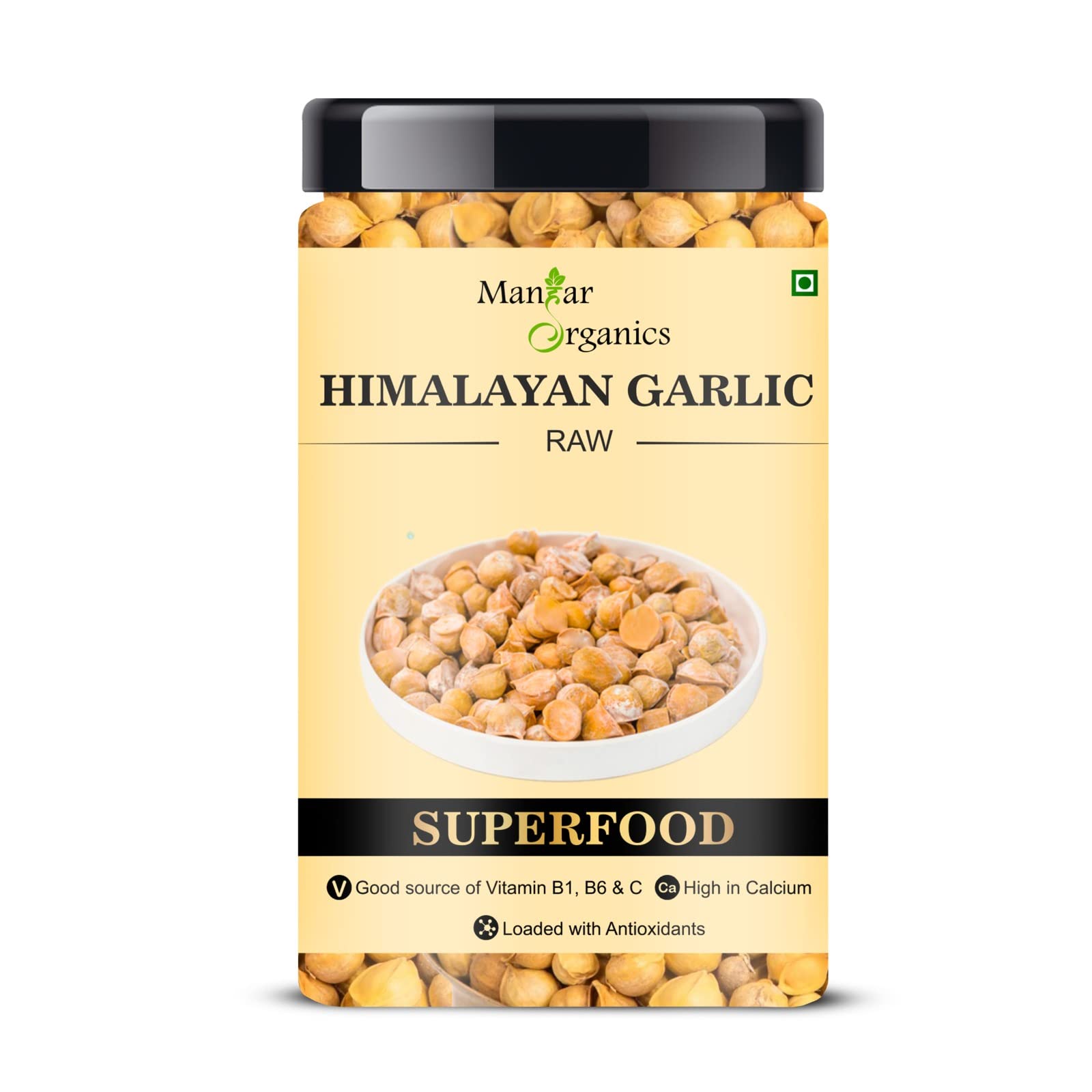 ManHar Organics Kashmiri Garlic (Lehsun) 500g | Direct from Farmers | Premium Himalayan Single Clove Garlic | Whole Bulbs — Amazon image 8
