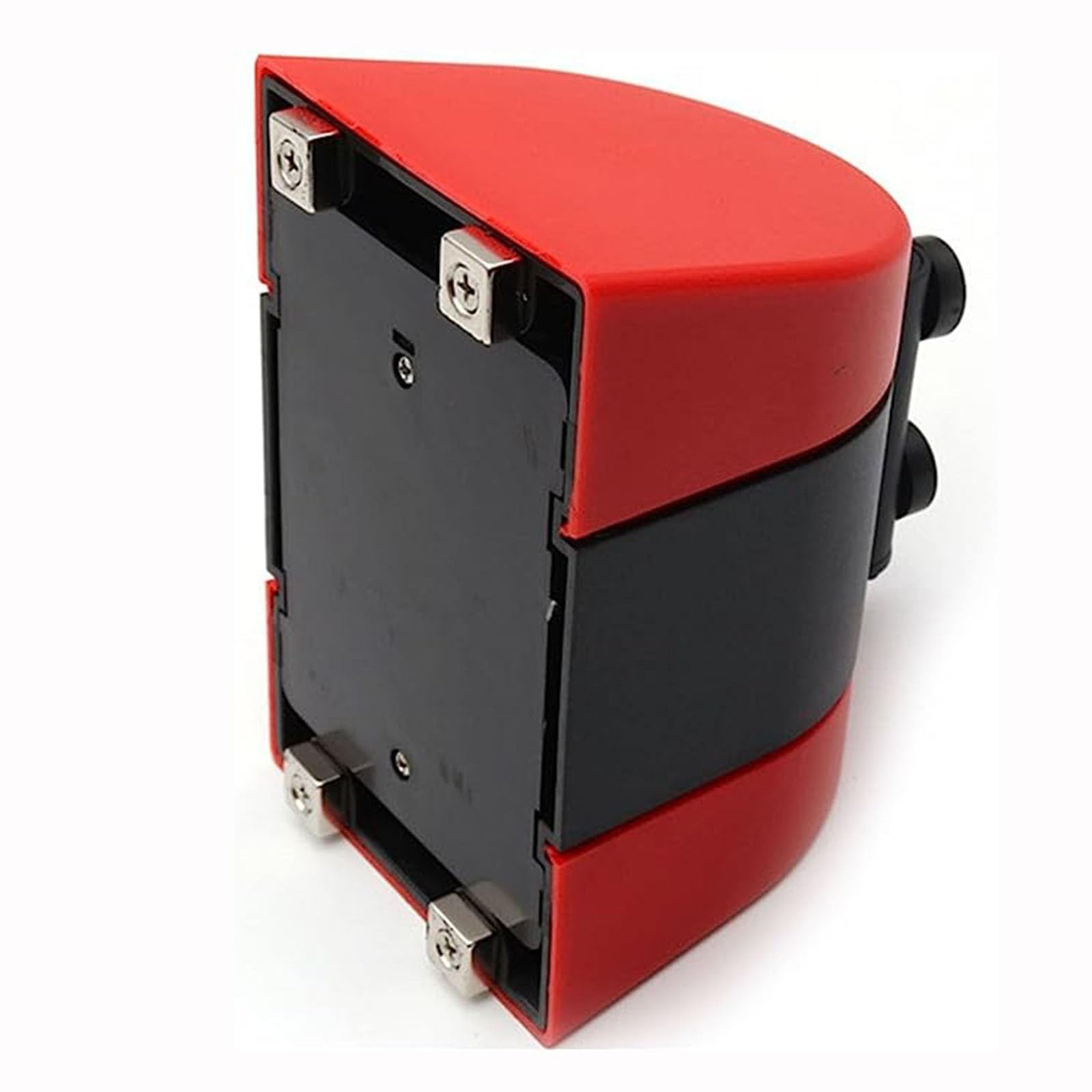 CAIFEXUE Attraction Wall Mounted Belt Barrier, 2/3/5/10M Retractable Queue Rope Barrier with Mounting Accessories,Yellow/Red/Black/Optional/C/2M/6.6Ft