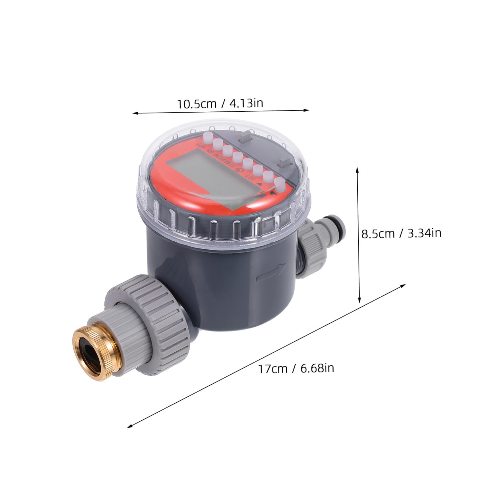 ibasenice Automatic Water Timer Digital Hose Timer Programmable Watering System Controller