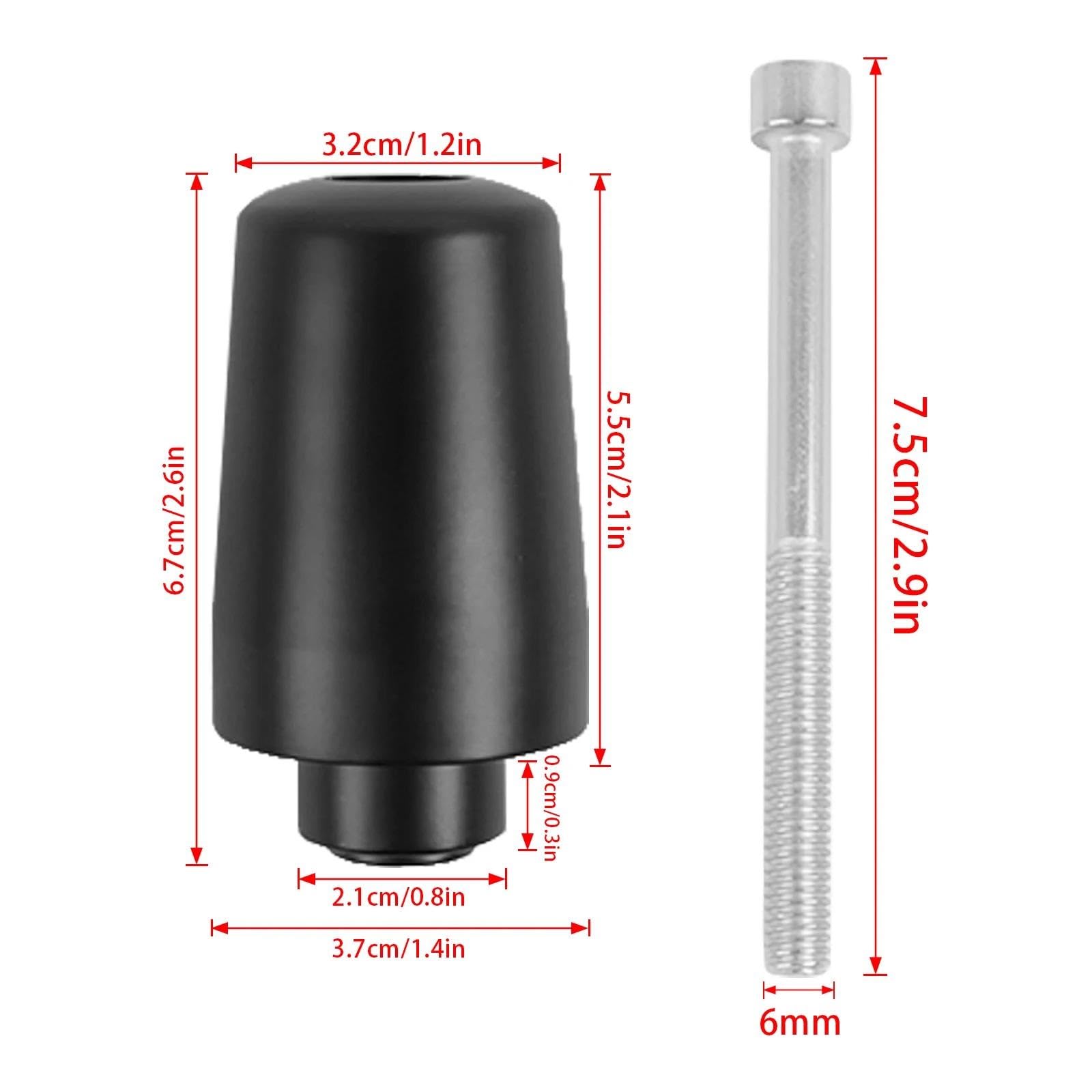 Contrapesos Manillar Moto para Honda ST1300 2003-2018 | Empuñaduras de manillar CNC para motocicleta, tapones de extremo, deslizador de peso SINTEMEIOK